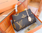 New Leather Brown Louis Vuitton handbag