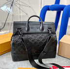 all Black LV woman shoulder handbag