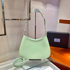 Prada Cleo brushed Leather Shoulder Bag