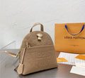Leather LV shoulder handbag/ backpack