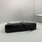 Givenhy Small Cut Out Bag In Box Leather With Chain