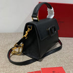 Valentino Garavani Small Vsling Grainy Calfskin Bag