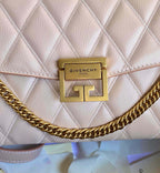 Givenchy GV3 Medium Bag In Diamond Quilted Leather
