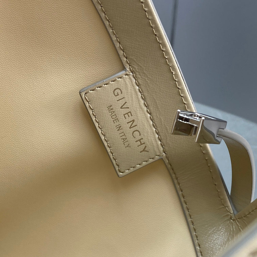 Givenhy Small Cut Out Bag In Box Leather With Chain
