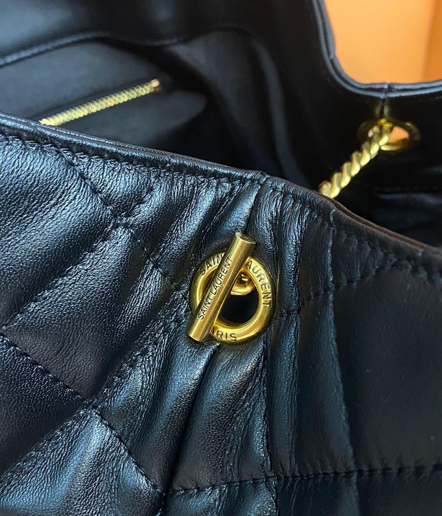 YSL Icare Maxi Shopping Bag In Quilted Lambskin