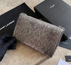 New YSL woman shoulder handbag