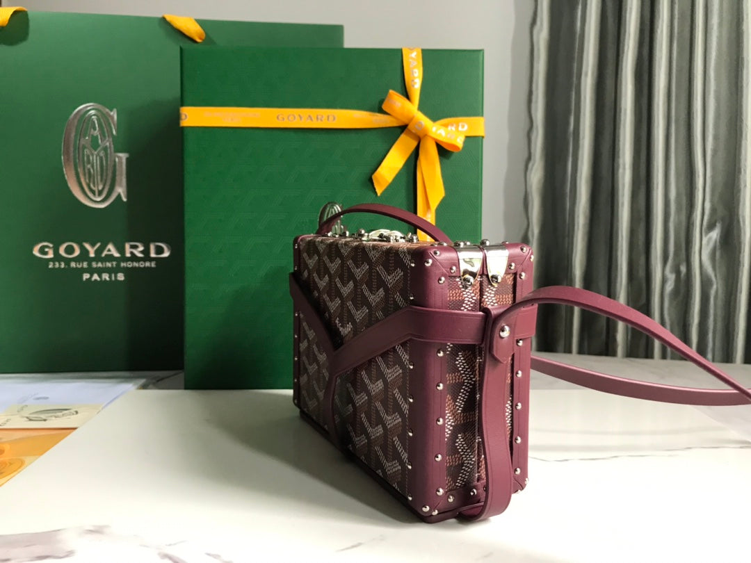 Goyard Minaudiere Trunk Bag