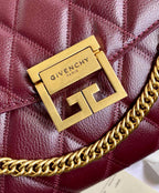 Givenchy GV3 Medium Bag In Diamond Quilted Leather