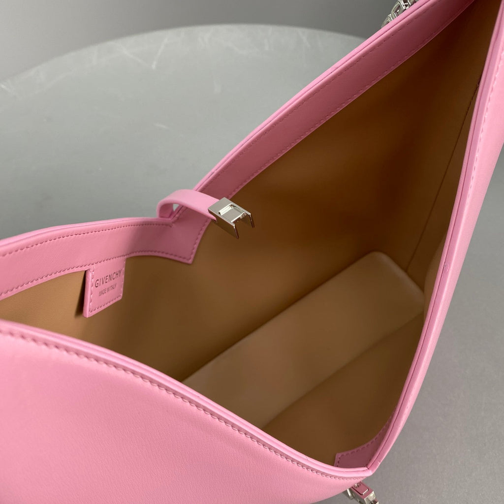 Givenhy Small Cut Out Bag In Box Leather With Chain