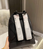 Black LV backpack