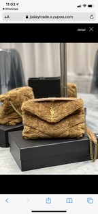 Cozy/fury YSL woman handbag