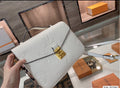 Woman leather LV shoulder handbag