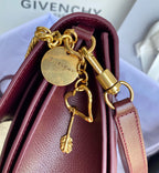 Givenchy GV3 Medium Bag In Diamond Quilted Leather