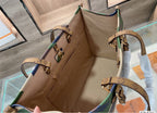 Army Color LV woman Large Handbag