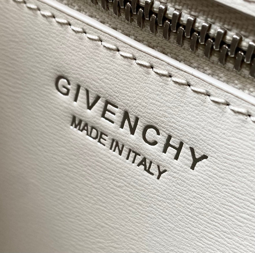 Givenchy Mini Antigona Lock Bag In Box Leather