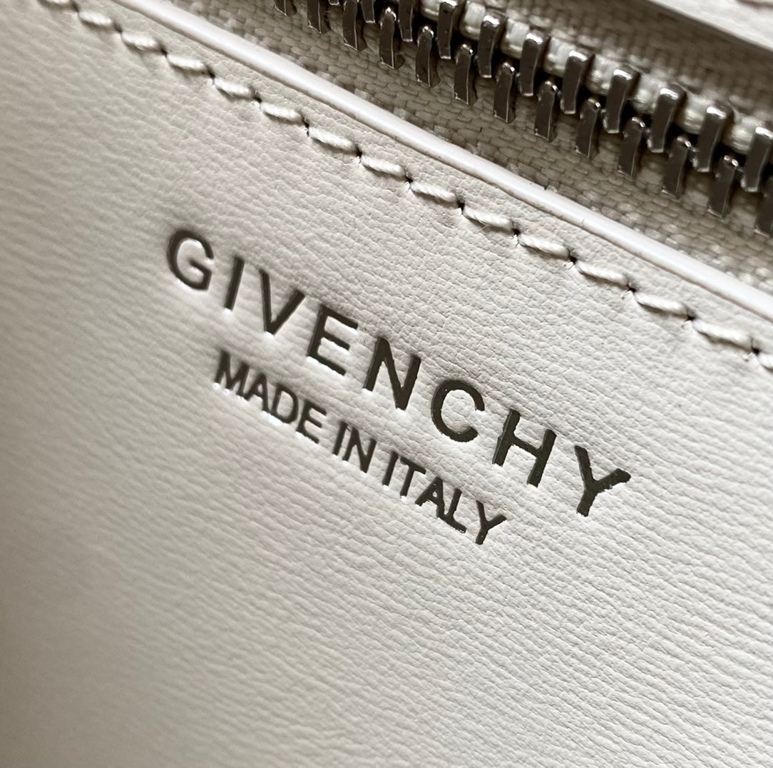 Givenchy Mini Antigona Lock Bag In Box Leather