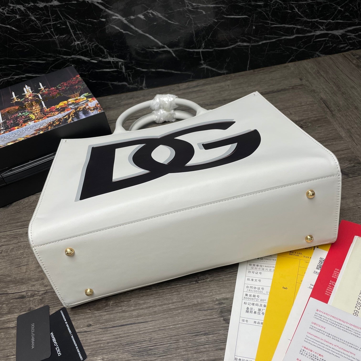 Dolce and Gabbana Small DG Daily Shopper Bag