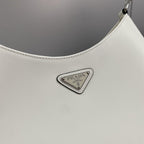 Prada Cleo Brushed Leather Shoulder Bag