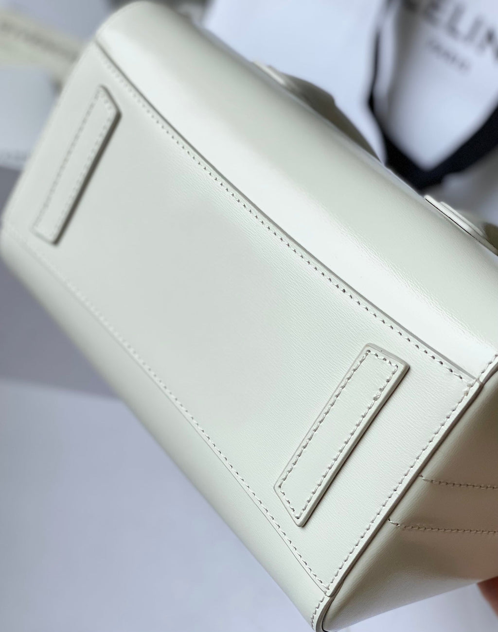 Givenchy Mini Antigona Lock Bag In Box Leather