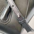 Givenchy Mini Antigona Lock Bag In Box Leather