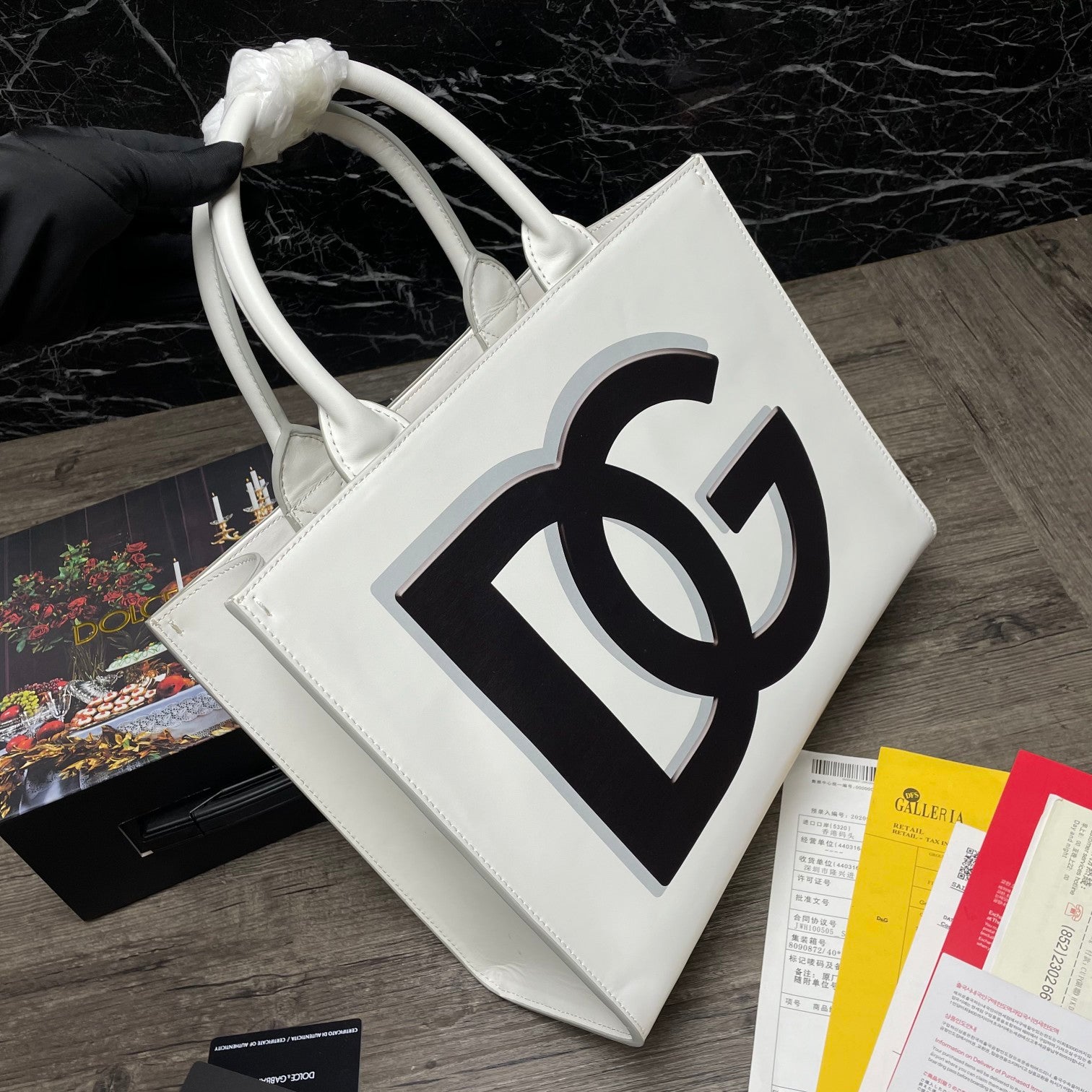 Dolce and Gabbana Small DG Daily Shopper Bag