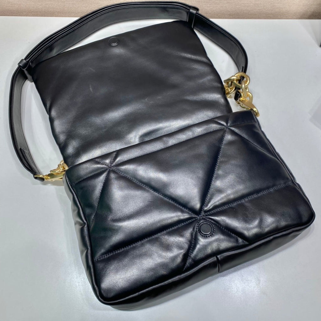 Prada Padded Nappa Leather Shoulder Bag