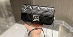Chanel black leather crossbody