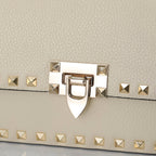 Valentino Garavani Small Rockstud  Grainy Calfskin Bag