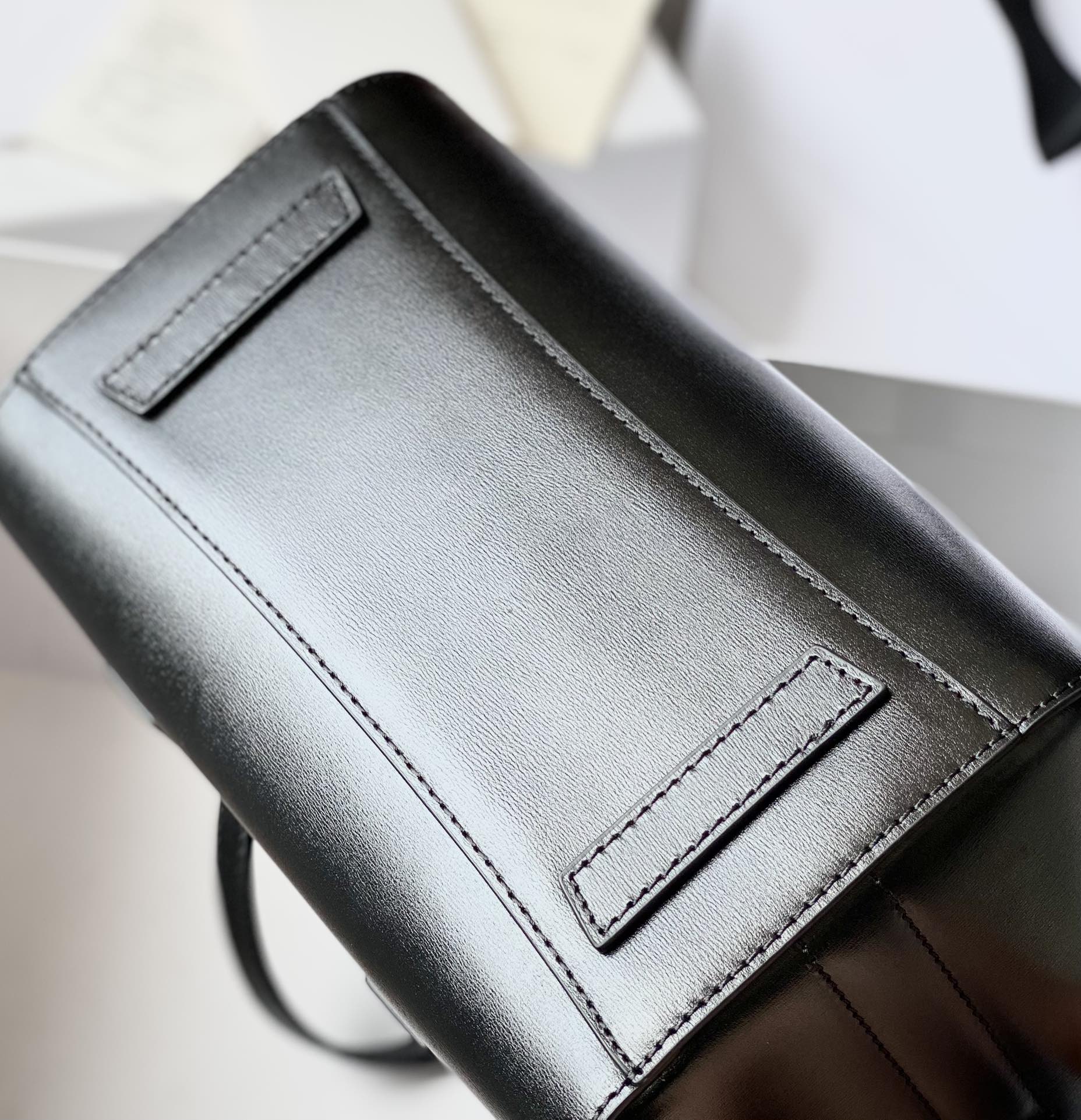Givenchy Mini Antigona Lock Bag In Box Leather