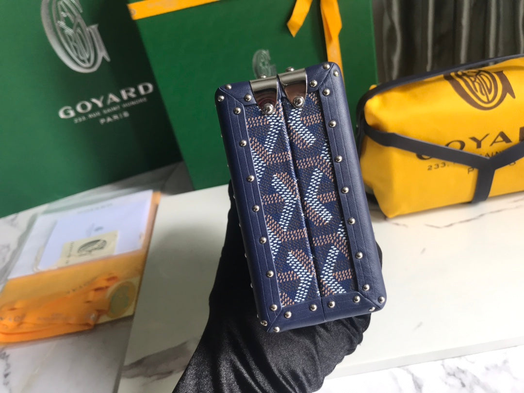 Goyard Minaudiere Trunk Bag