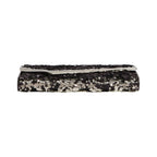 Jimmy Choo Emmie Black Silver Double Faced Sequins Handbag DFS/000071