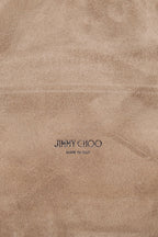 Jimmy Choo Metallic Silver Lockett Crossbody Shoulder Bag AA0202