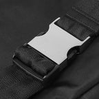Prada Marsupio Tessuto Nylon Triangle Logo Black Belt Bag 2VL005