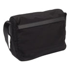 Prada Black Nylon Triangle Logo Messenger Bag 1BD671