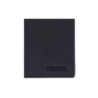 Prada Black Saffiano Leather Camouflage Print Vertical Card Holder 2MC101