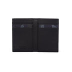 Prada Black Saffiano Leather Camouflage Print Vertical Card Holder 2MC101
