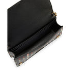 Prada Black Saffiano Leather Lipstick Mini Cross Body Handbag 1DH044