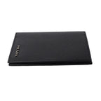 Prada Black Saffiano Leather Vertical Logo Card Holder 2MC101