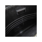 Prada Black Saffiano Voyage Leather Clutch Document Holder 2NG005
