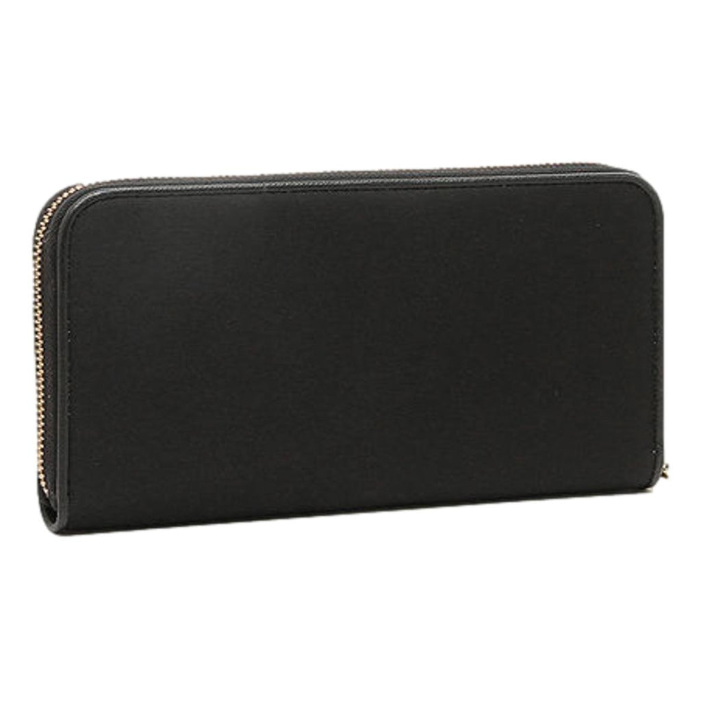 Prada Black Tessuto Nylon Zip Around Wallet 1ML506