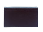 Prada Black Vitello Grain Soft Calf Leather Credit Card Case Wallet 1MC122