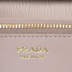 Prada Cipria Beige Vitello Move Leather Chain Wallet Crossbody 1MT290