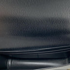 Prada Miniborse Black Vitello Move Leather Chain Cross Body 1BP021