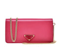 Prada Miniborse Peonia Pink Vitello Move Leather Crossbody 1BP021