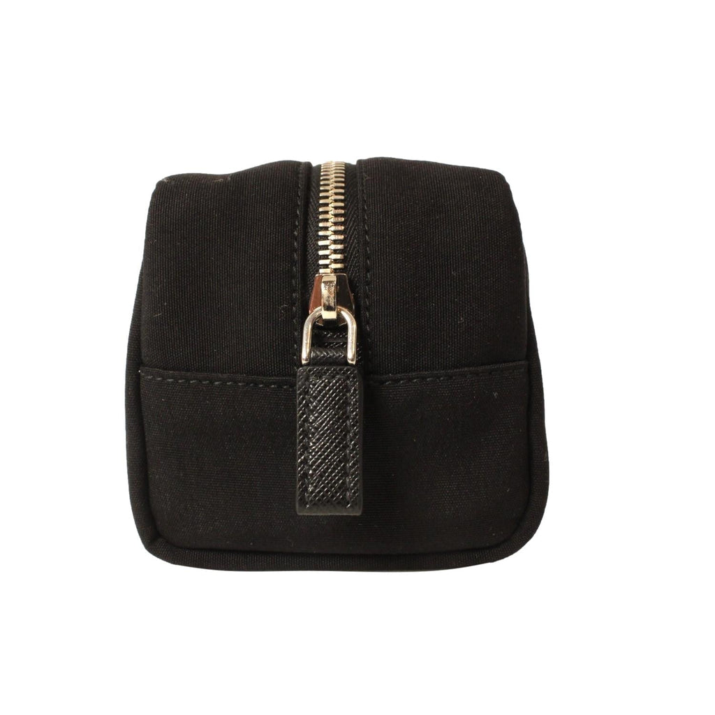 Prada Necessaire Black Cordura Fabric Cosmetic Toiletry Bag 2NA001