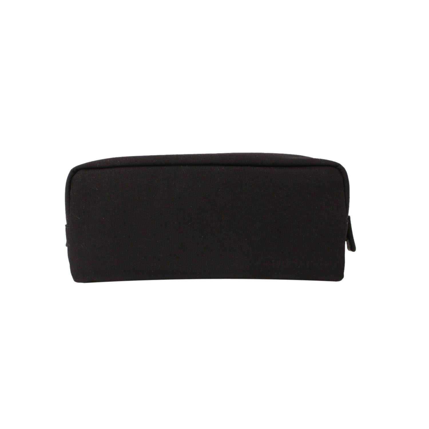 Prada Necessaire Black Cordura Fabric Cosmetic Toiletry Bag 2NA001