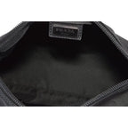 Prada Necessaire Black Tessuto Nylon Large Toiletry Case 1NA012