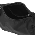 Prada Necessaire Black Tessuto Nylon Small Toiletry Case 1NA011