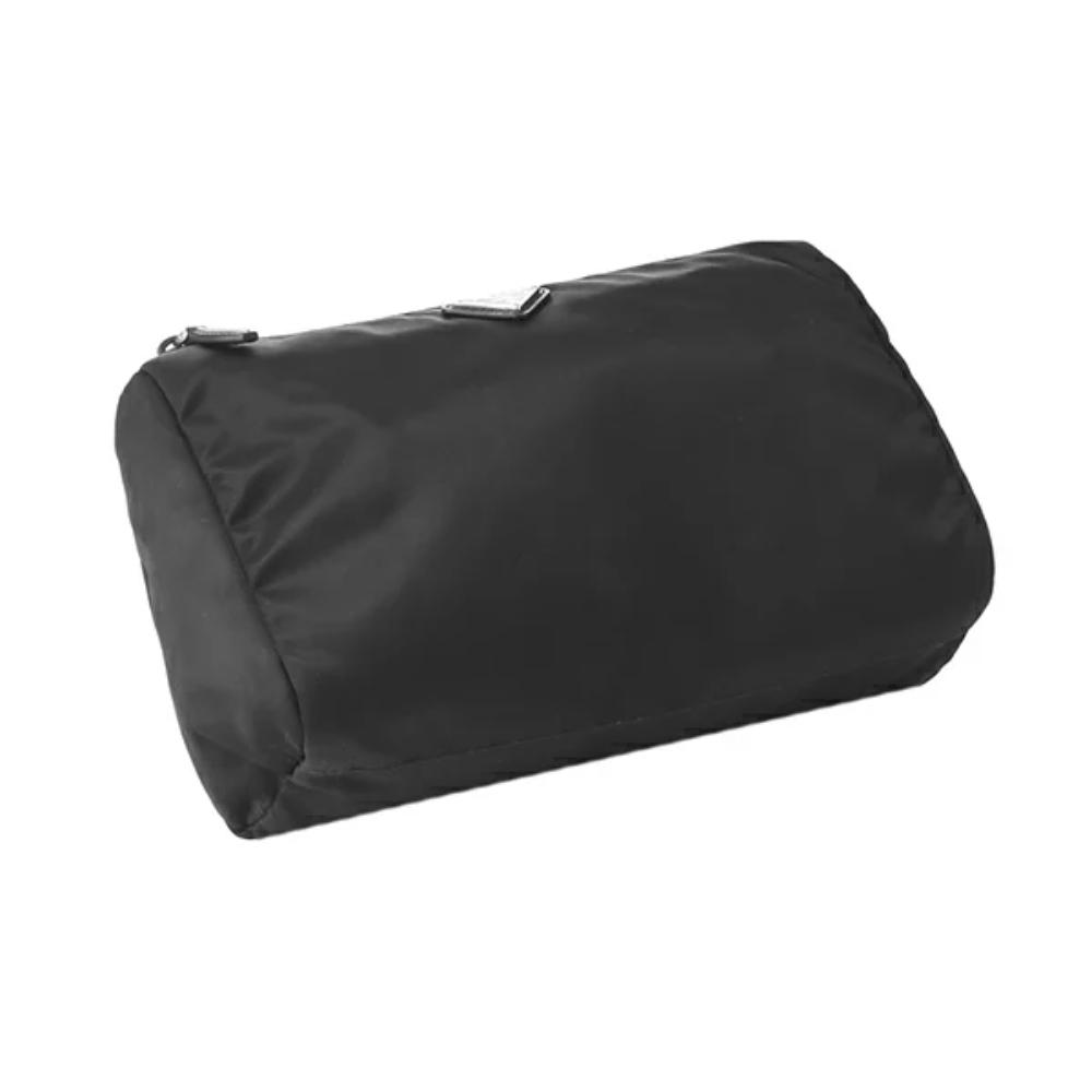 Prada Necessaire Black Tessuto Nylon Small Toiletry Case 1NA011