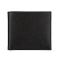 Prada Nero Black Saffiano Cuir Leather Billfold Bifold Wallet 2MO513